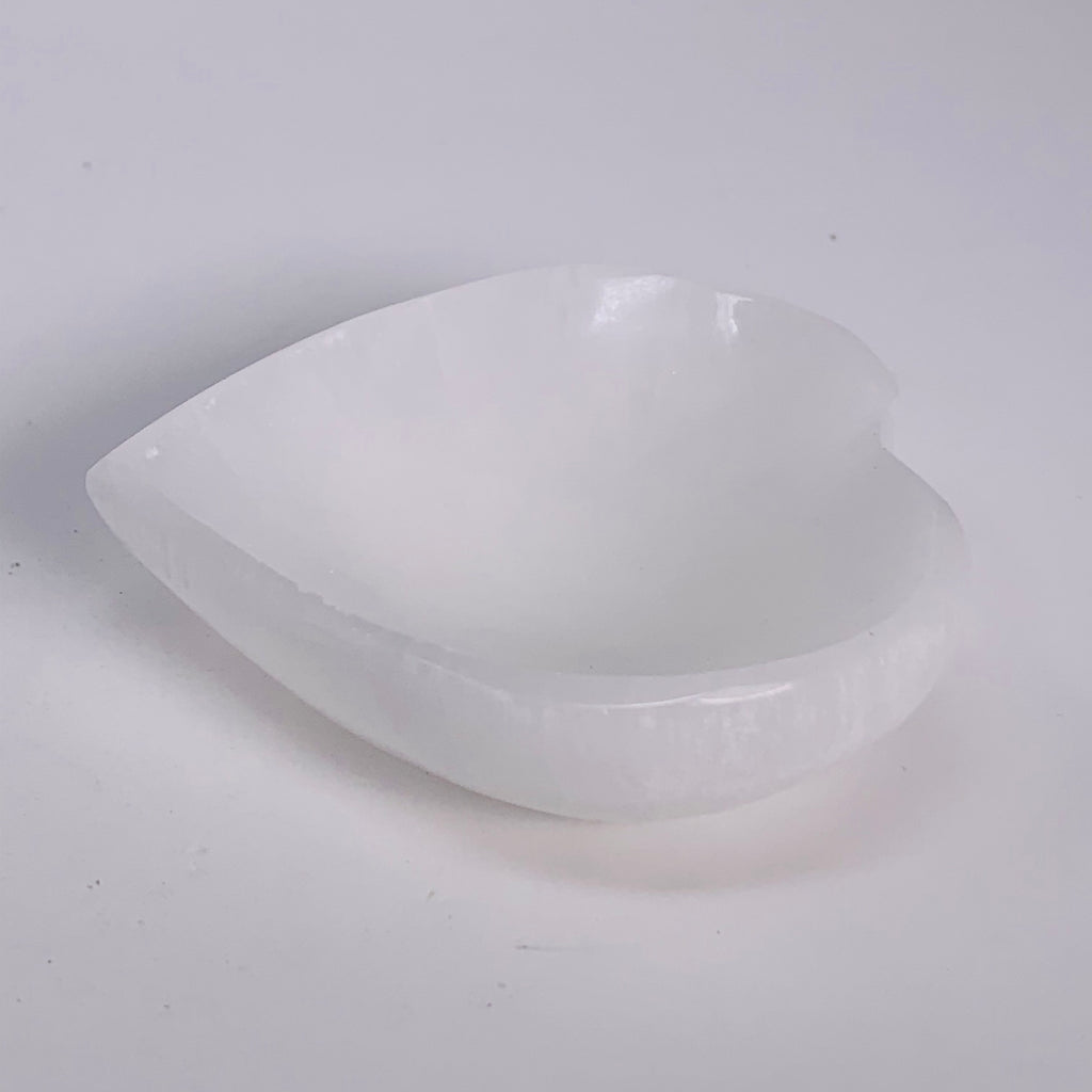 Selenite Heart Bowl