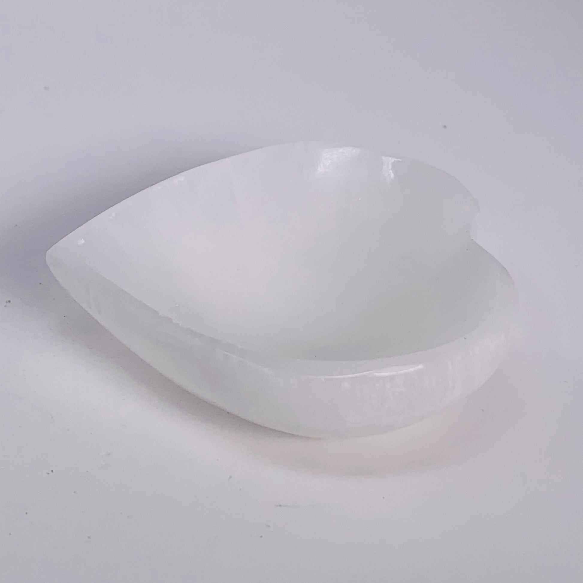 Selenite Heart Bowl