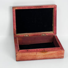 Load image into Gallery viewer, Wooden Box - Carved Pentacle
