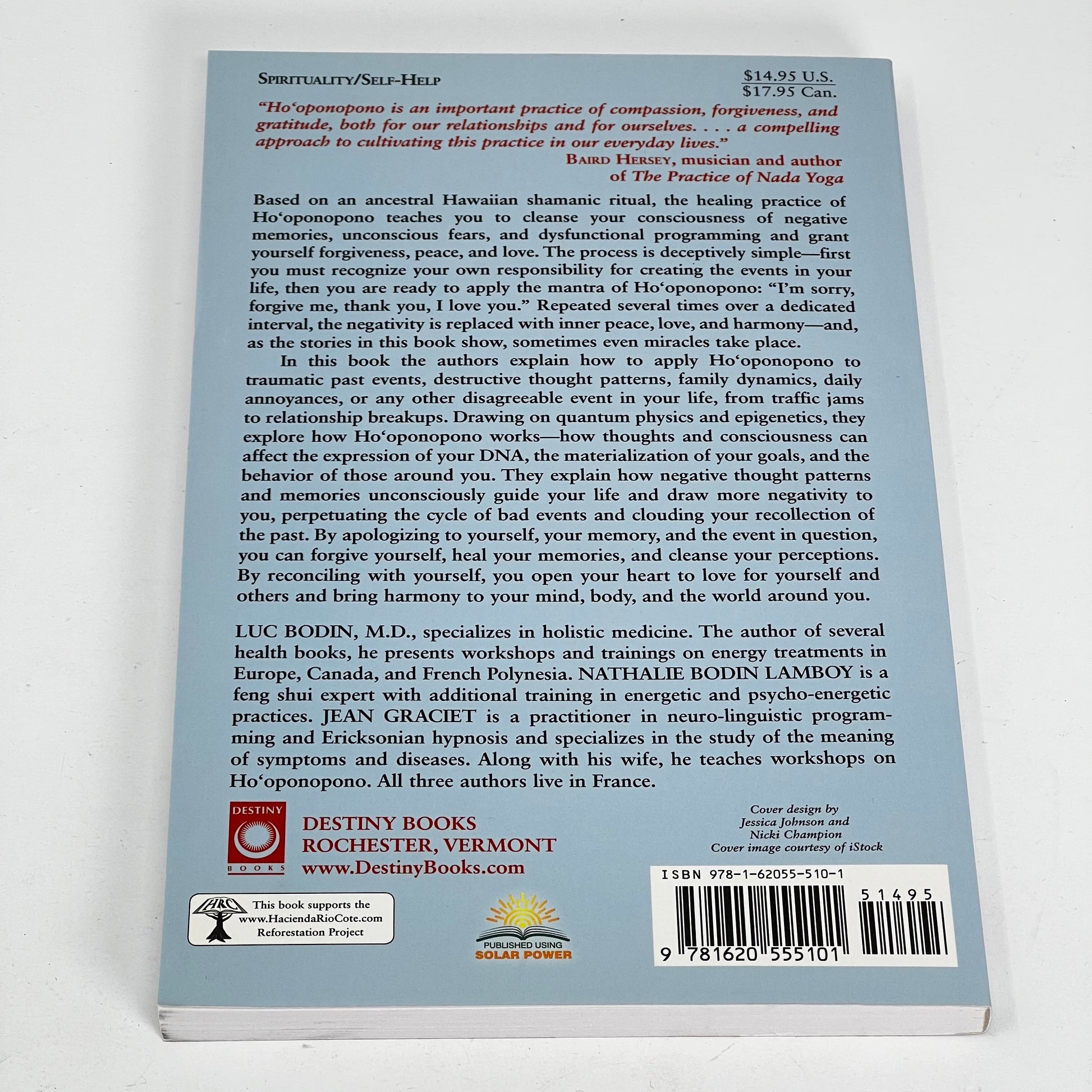 The Book of Ho'oponopono by Graciet & Lamboy & Bodin