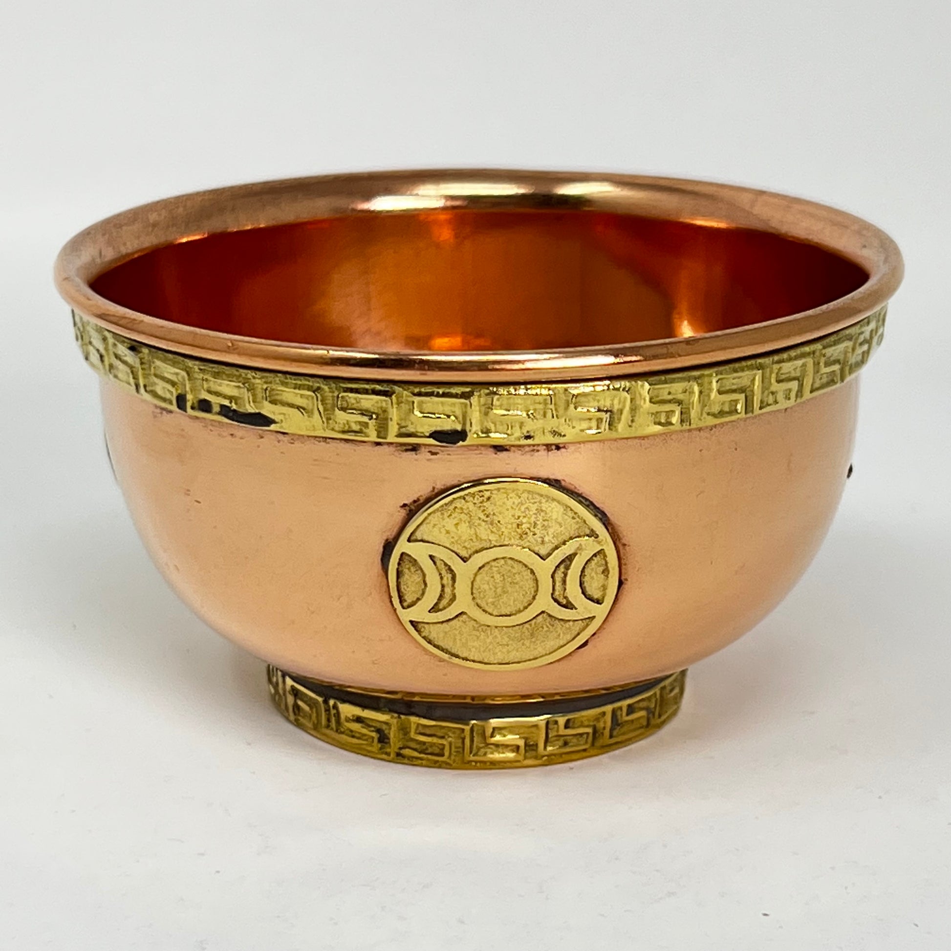 Copper Altar Bowl - Triple Moon