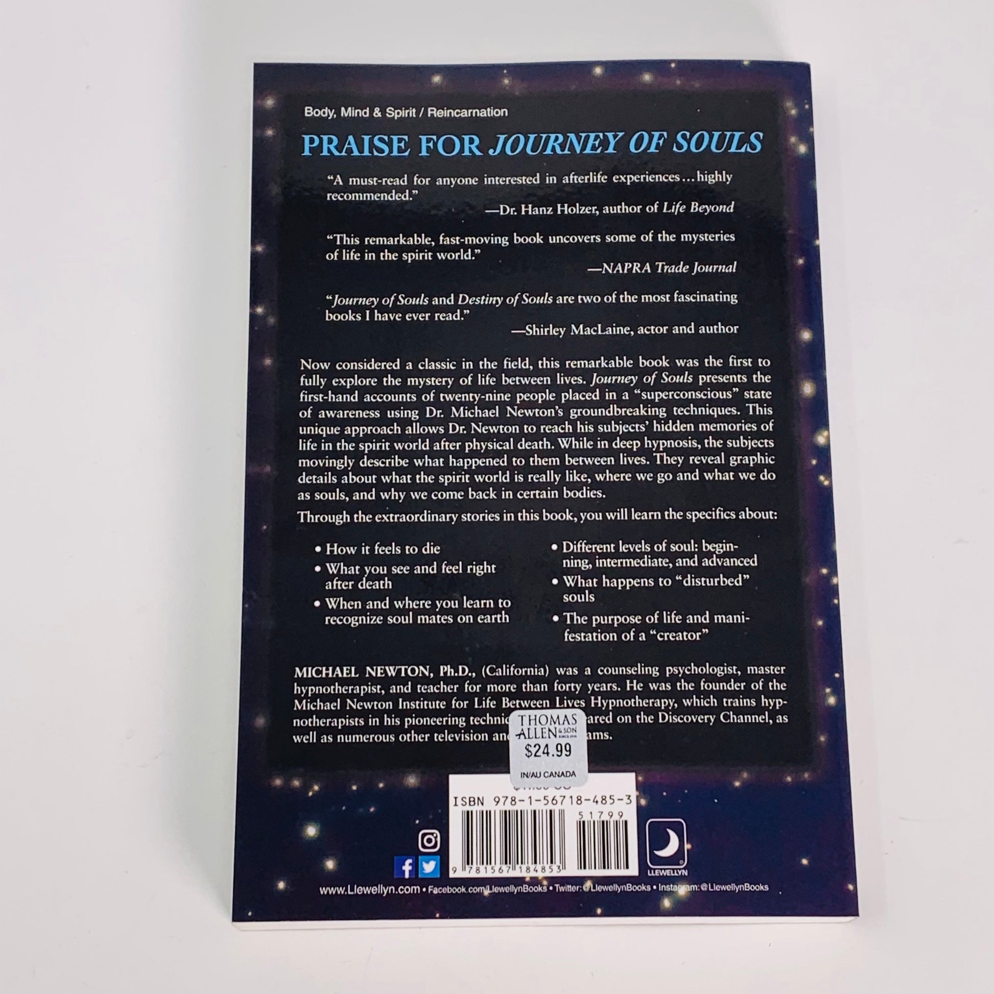 Journey of Souls by Michael Newton PhD