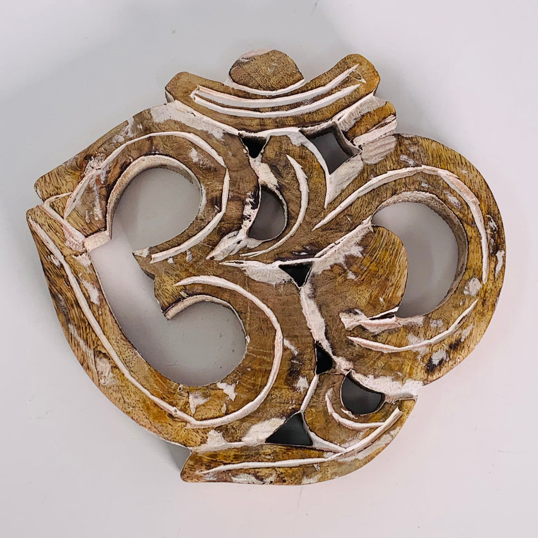 Wood OM Wall Hanging