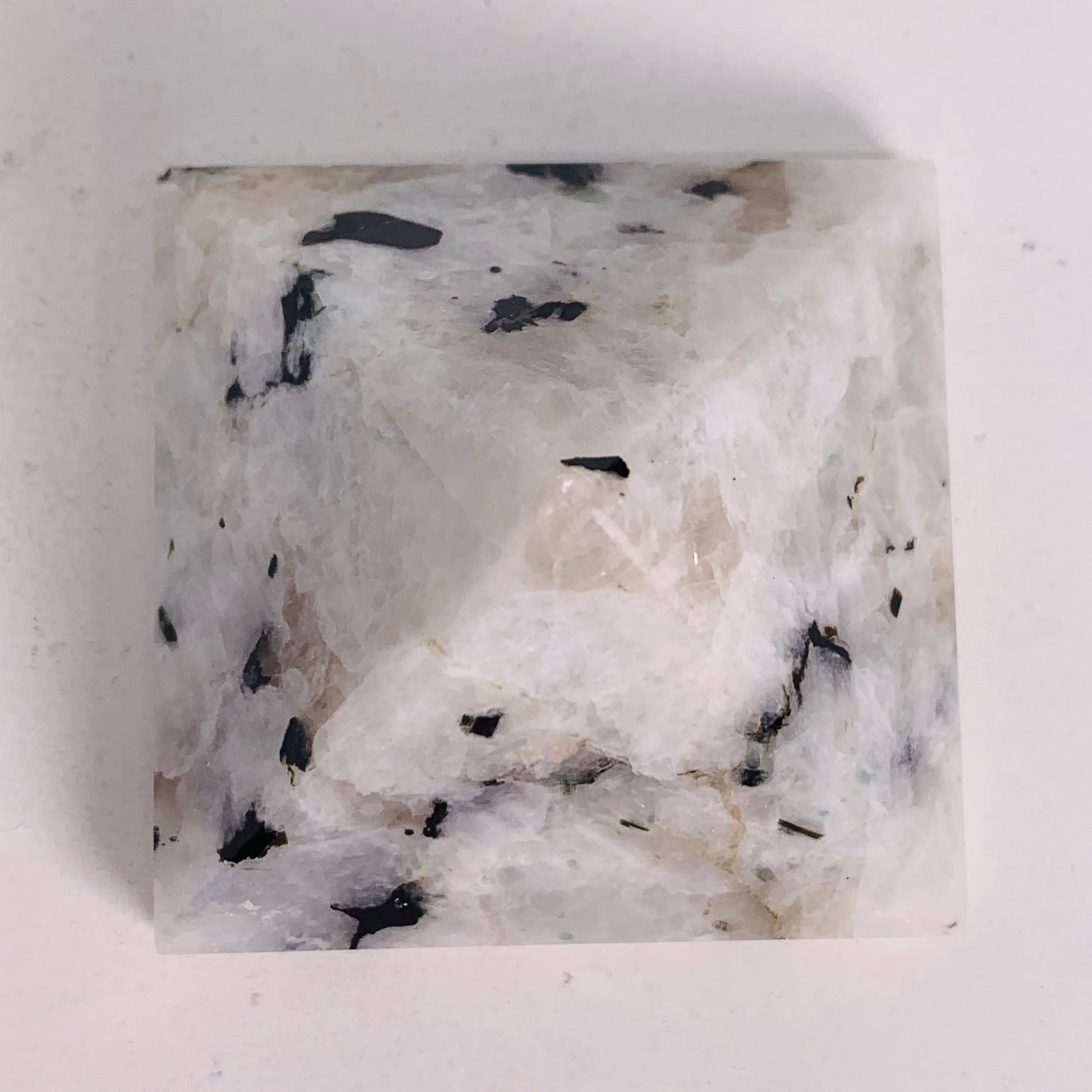 Rainbow Moonstone Pyramid