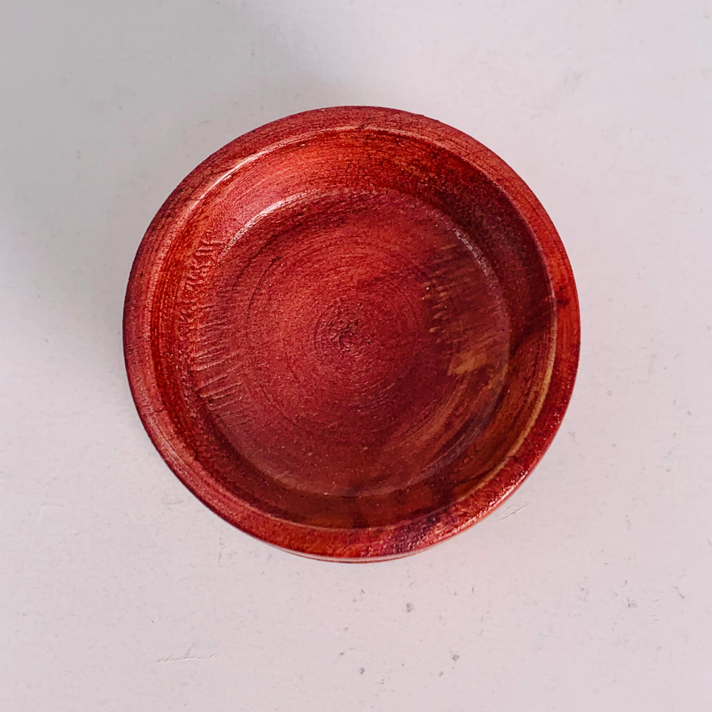 Wood Crystal Sphere Holder