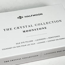 Load image into Gallery viewer, HALFMOON Crystal Collection Silk Eye Pillow (6 options)
