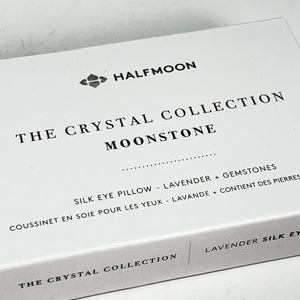 HALFMOON Crystal Collection Silk Eye Pillow (6 options)