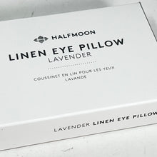 Load image into Gallery viewer, HALFMOON Linen Eye Pillow
