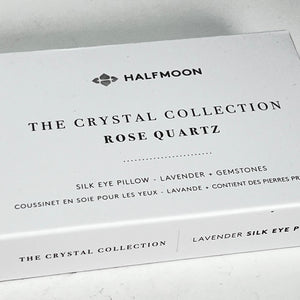HALFMOON Crystal Collection Silk Eye Pillow (6 options)