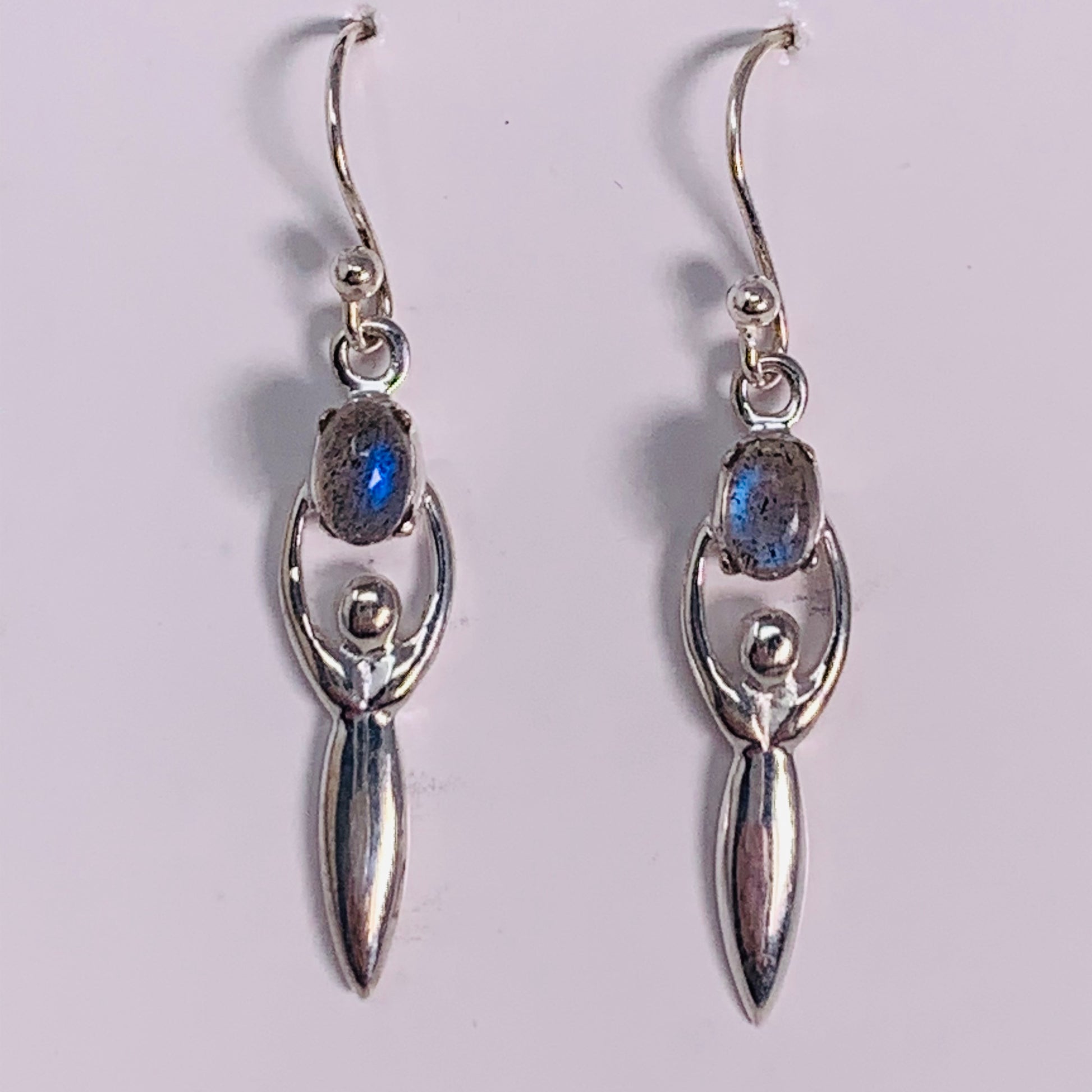Earrings - Labradorite Goddess