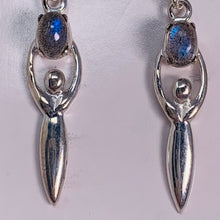 Load image into Gallery viewer, Earrings - Labradorite Goddess
