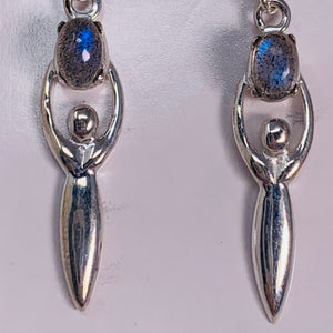 Earrings - Labradorite Goddess