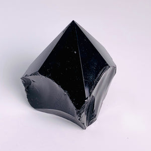 Black Obsidian Rough Base/Polished Top