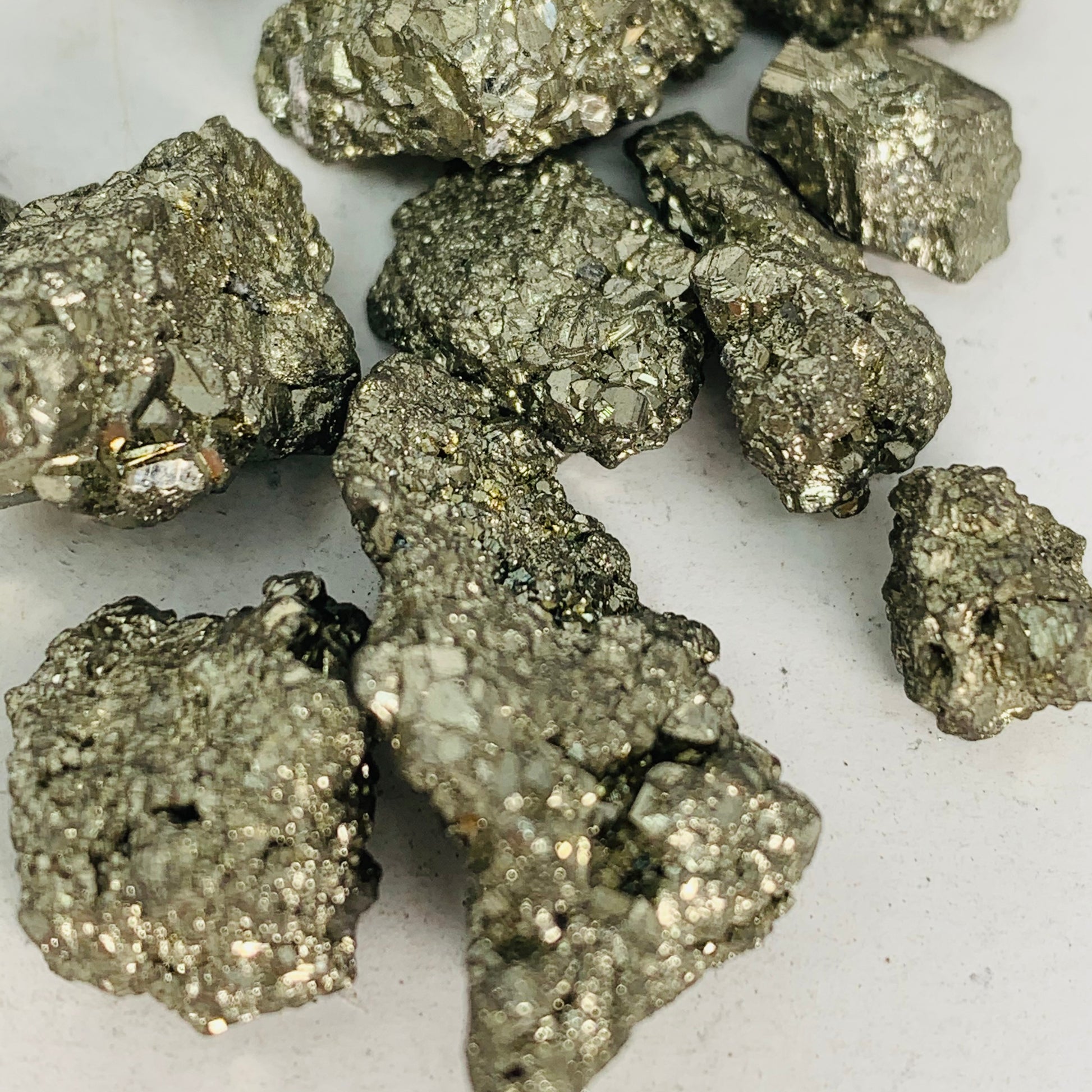 Pyrite Grains