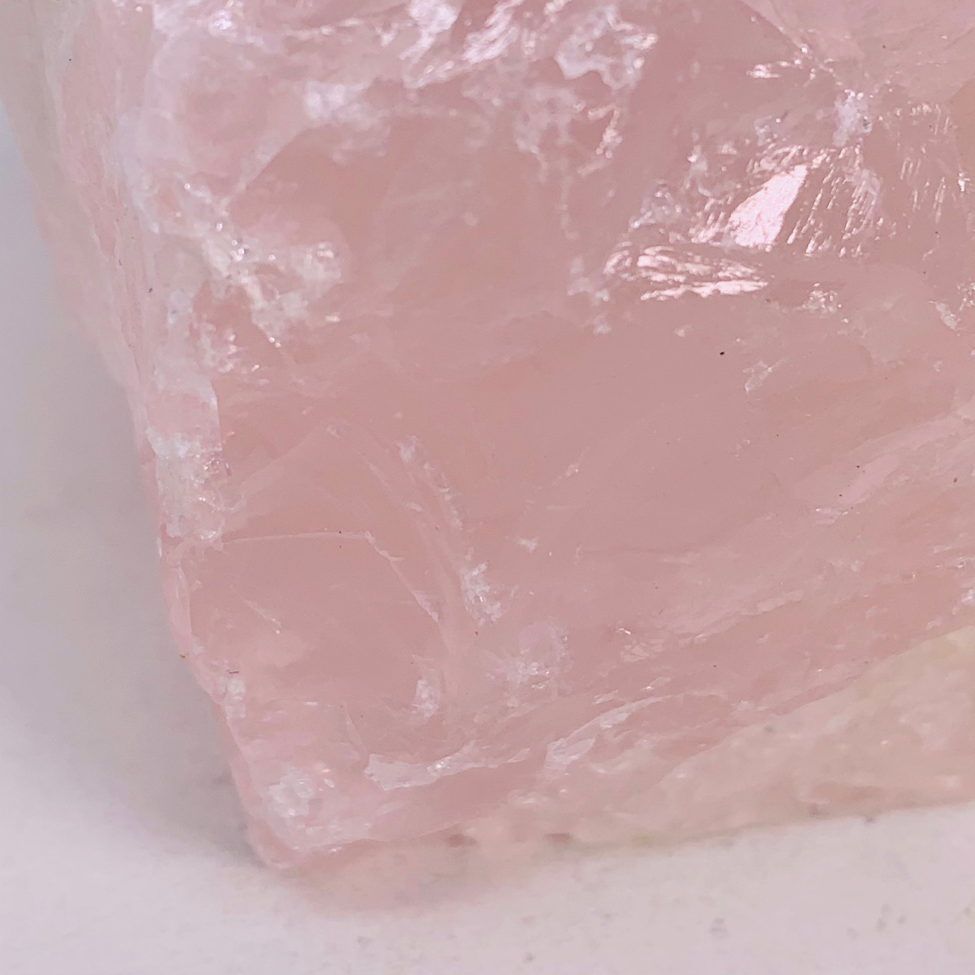 Rose Quartz Candle (Tealight) Holder - Rough