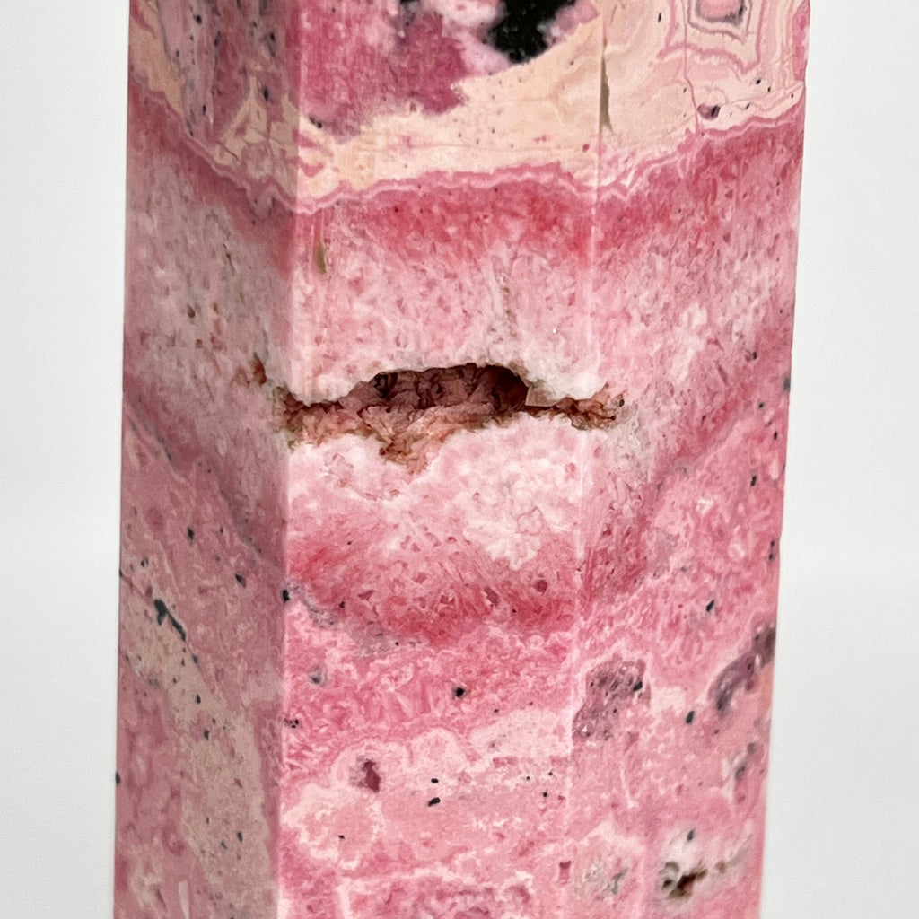 Rhodonite Tower/Standing Point - $207