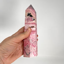 Load image into Gallery viewer, Rhodonite Tower/Standing Point
