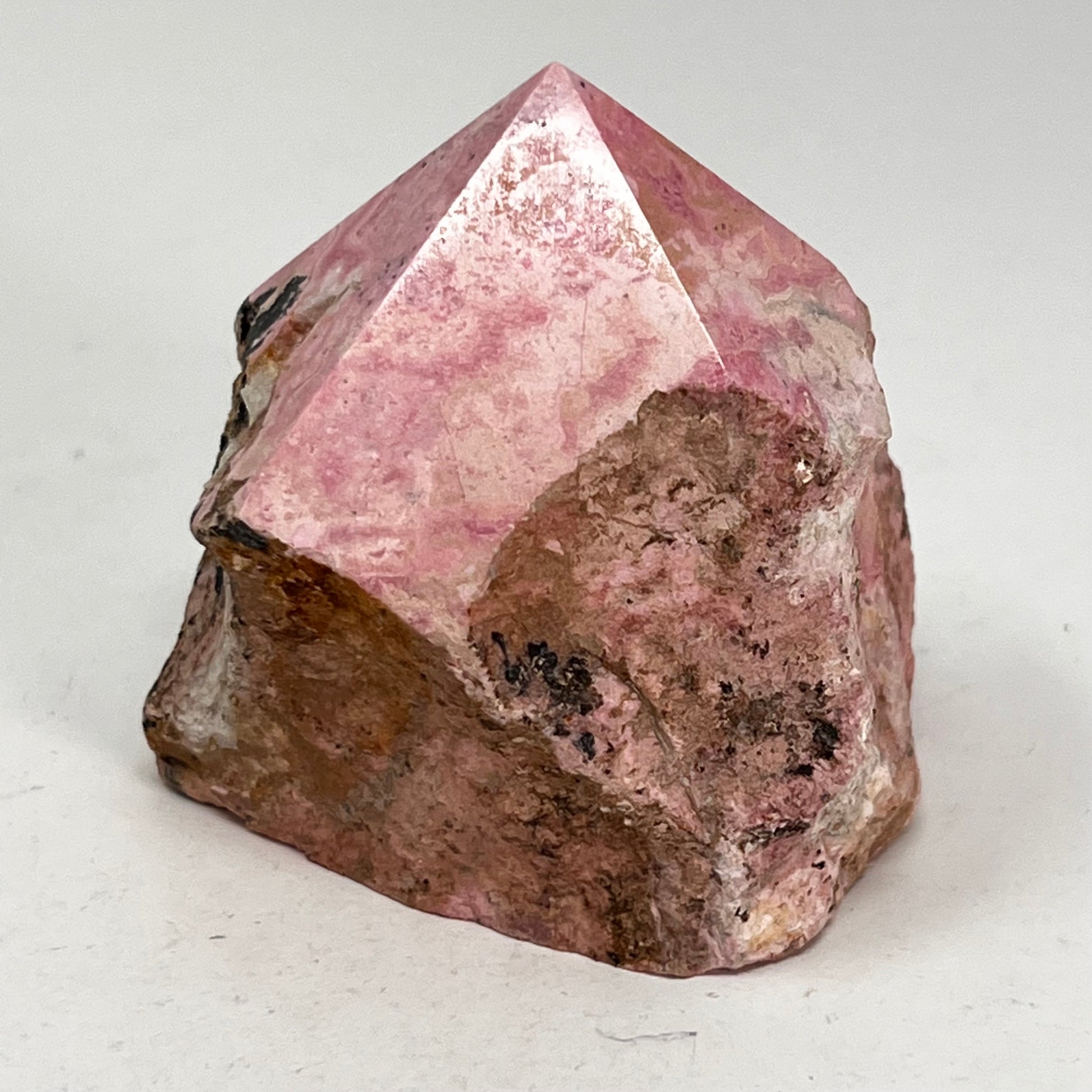 Rhodonite - Rough Base/Polish Point