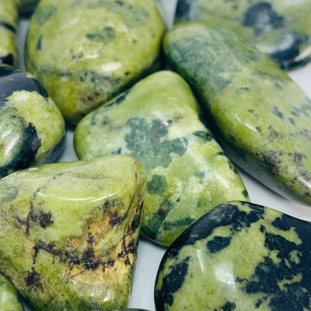 Nephrite Jade - Tumbled