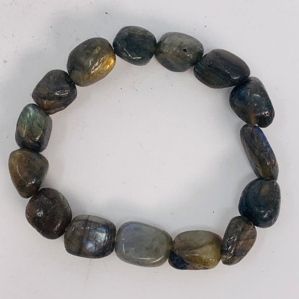 Labradorite Bracelet - Tumbled Stones