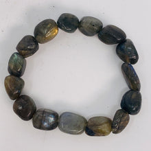 Load image into Gallery viewer, Labradorite Bracelet - Tumbled Stones
