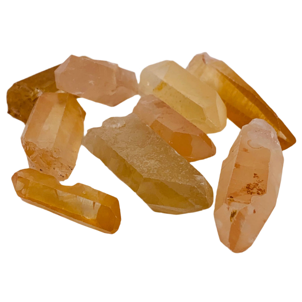 Tangerine Quartz Points ($4)