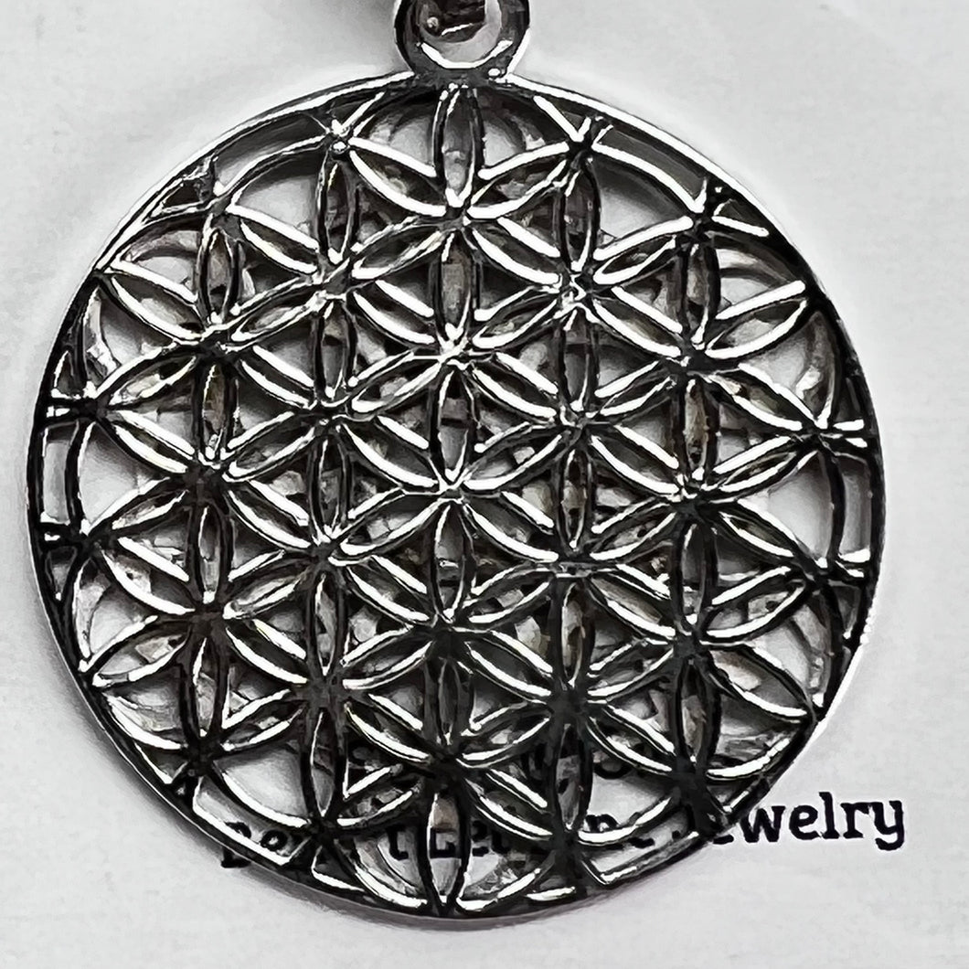 Pendant - Sterling Silver Flower of Life