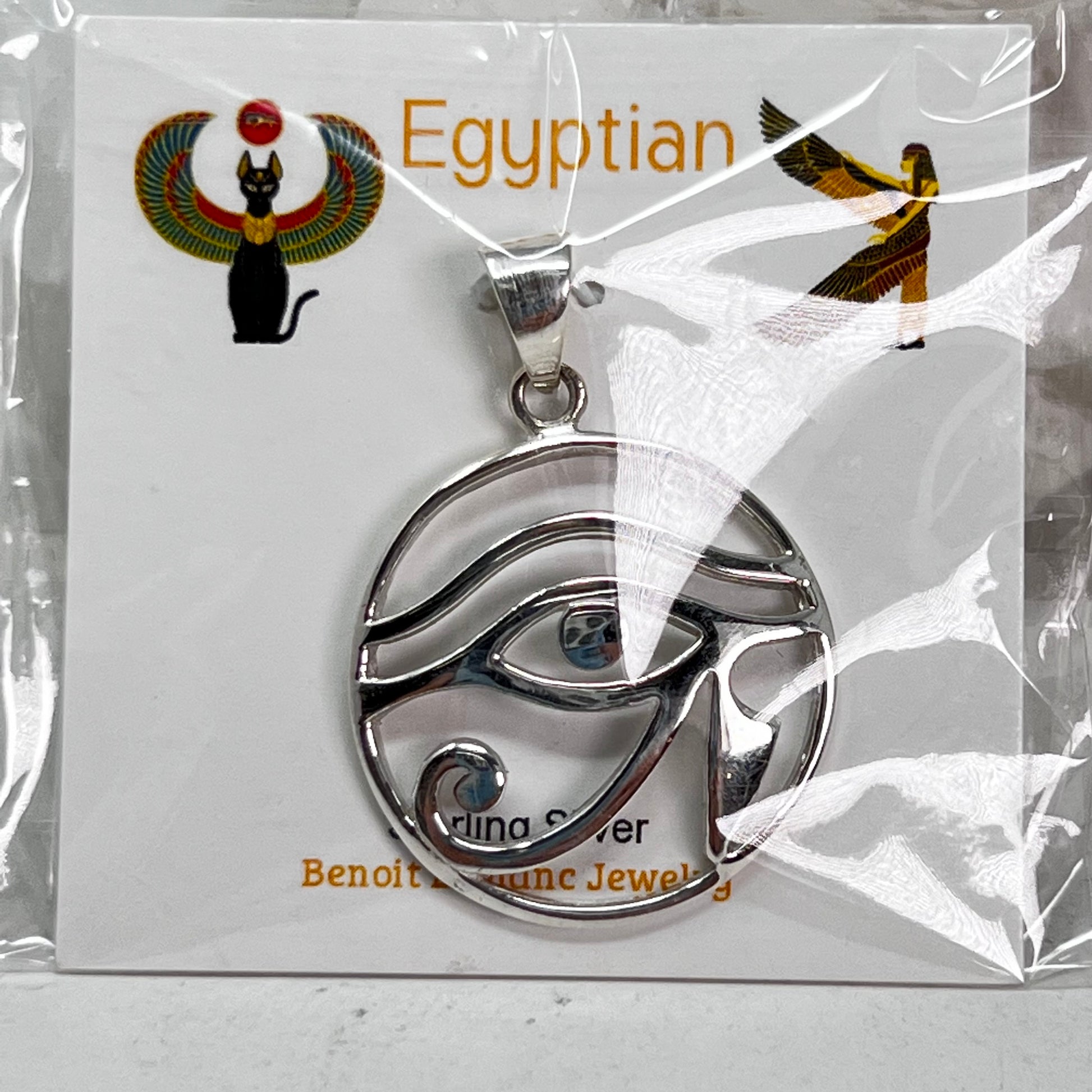 Pendant - Sterling Silver Eye of Horus