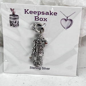 Pendant - Sterling Silver Keepsake Box