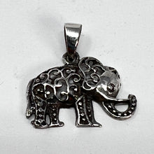 Load image into Gallery viewer, Pendant - Sterling Silver Elephant
