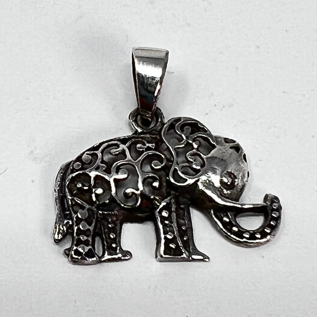 Pendant - Sterling Silver Elephant
