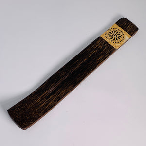 Palmwood Incense Holder - Mandala