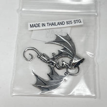 Load image into Gallery viewer, Pendant - Sterling Silver Winged Dragon
