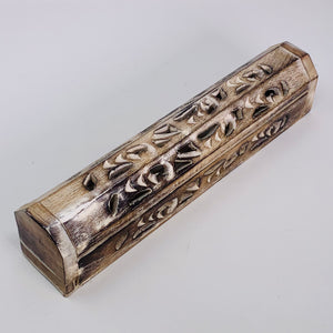 Wooden Incense Burner & Storage Box