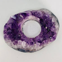Load image into Gallery viewer, Amethyst Cluster Tealight Holder
