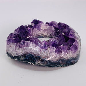 Amethyst Cluster Tealight Holder