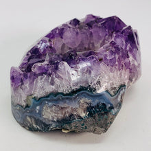 Load image into Gallery viewer, Amethyst Cluster Tealight Holder
