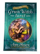 Load image into Gallery viewer, Green Witch Tarot Set
