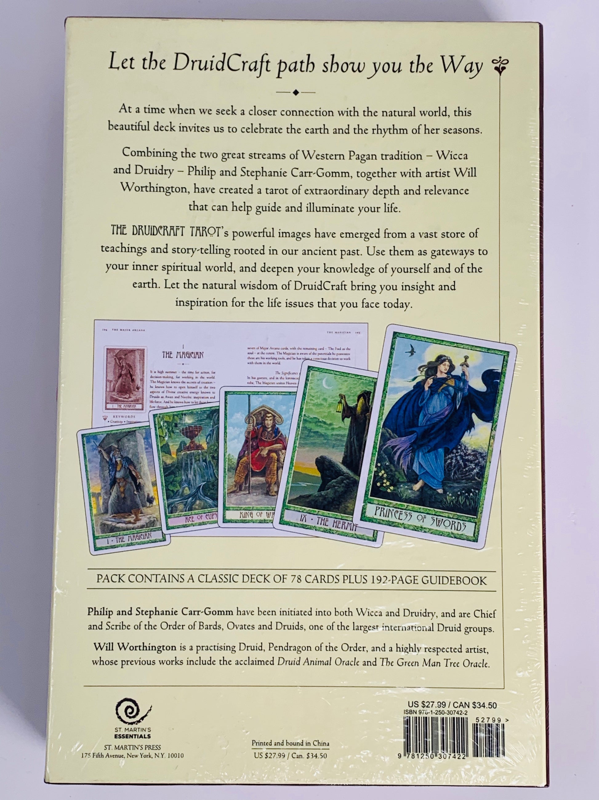 Druidcraft Tarot Deck & Book Set