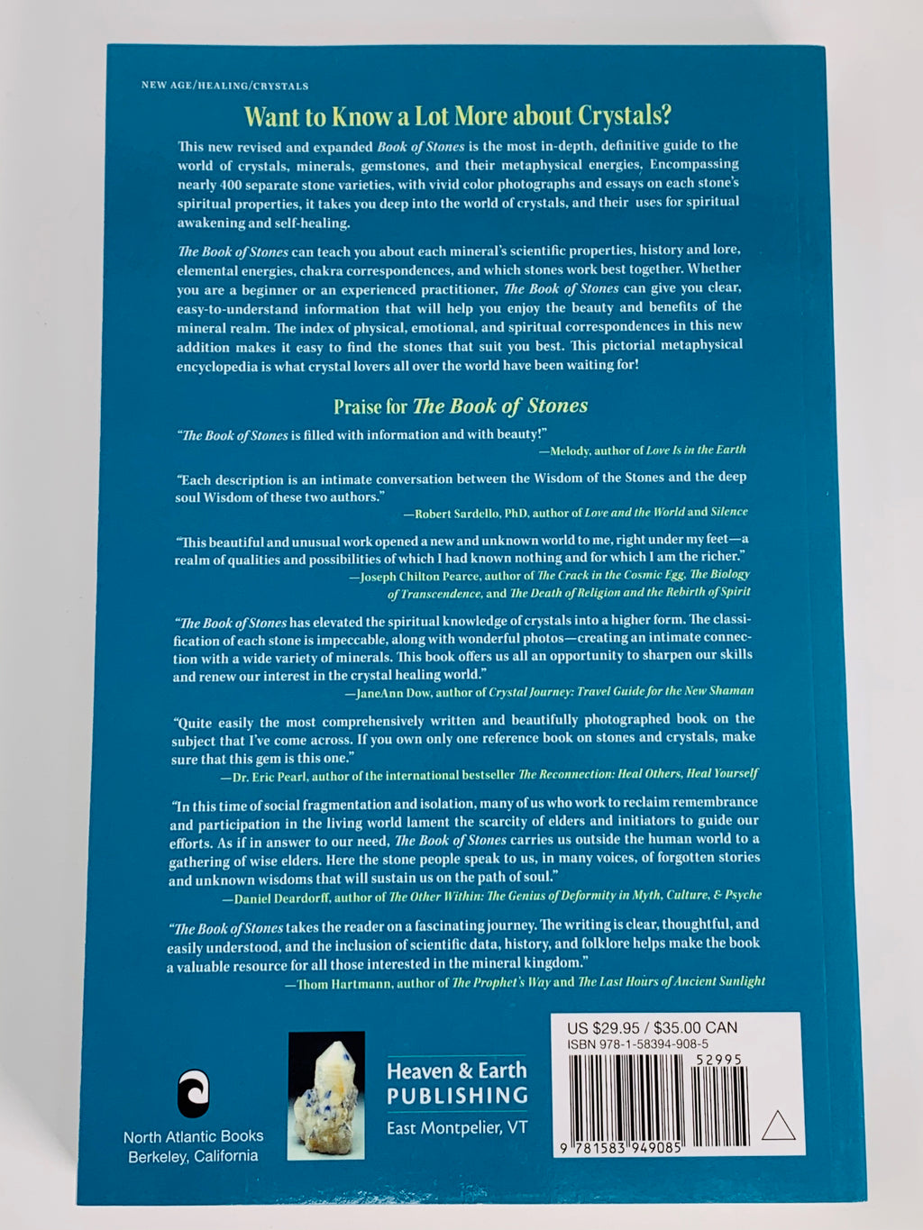 The Book of Stones (Revised & Expanded) by Robert Simmons & Naisha Ahsian