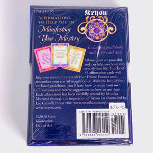Manifesting Your Mastery Affirmation Cards