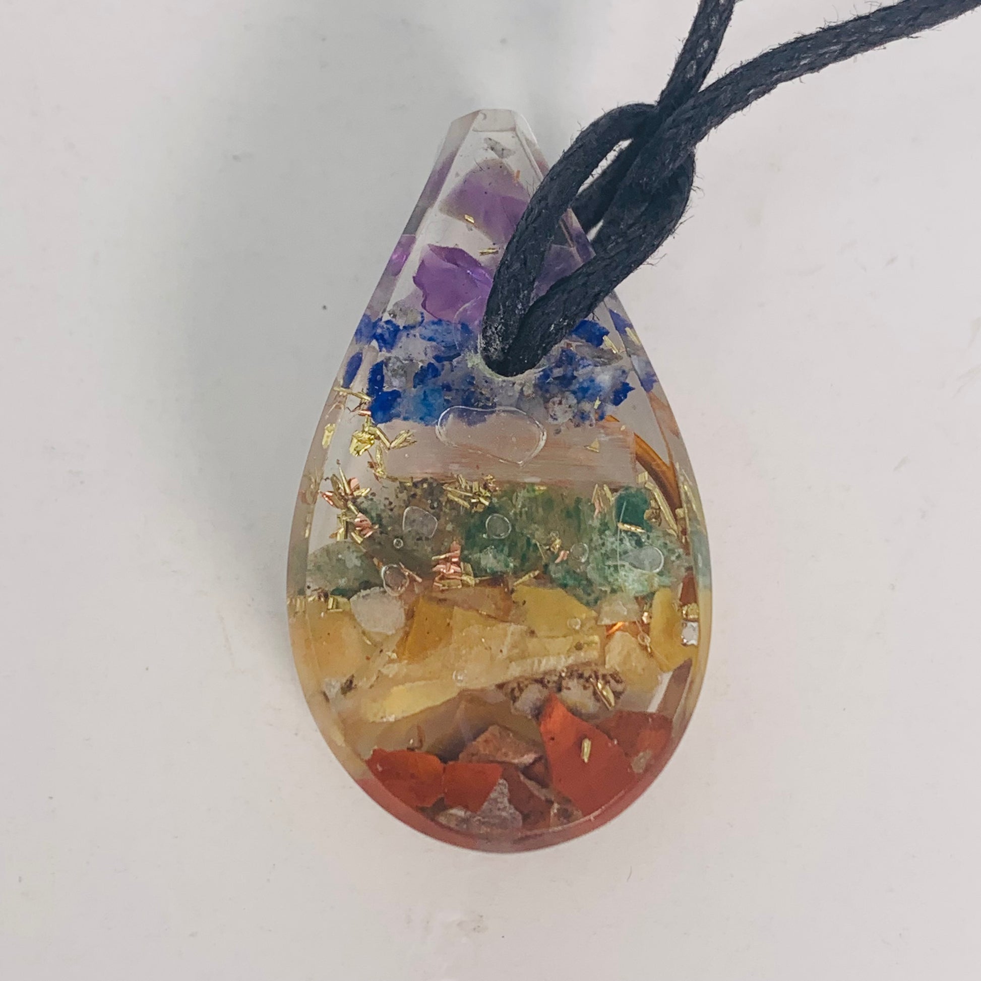 Pendant - Orgone Chakra Teardrop