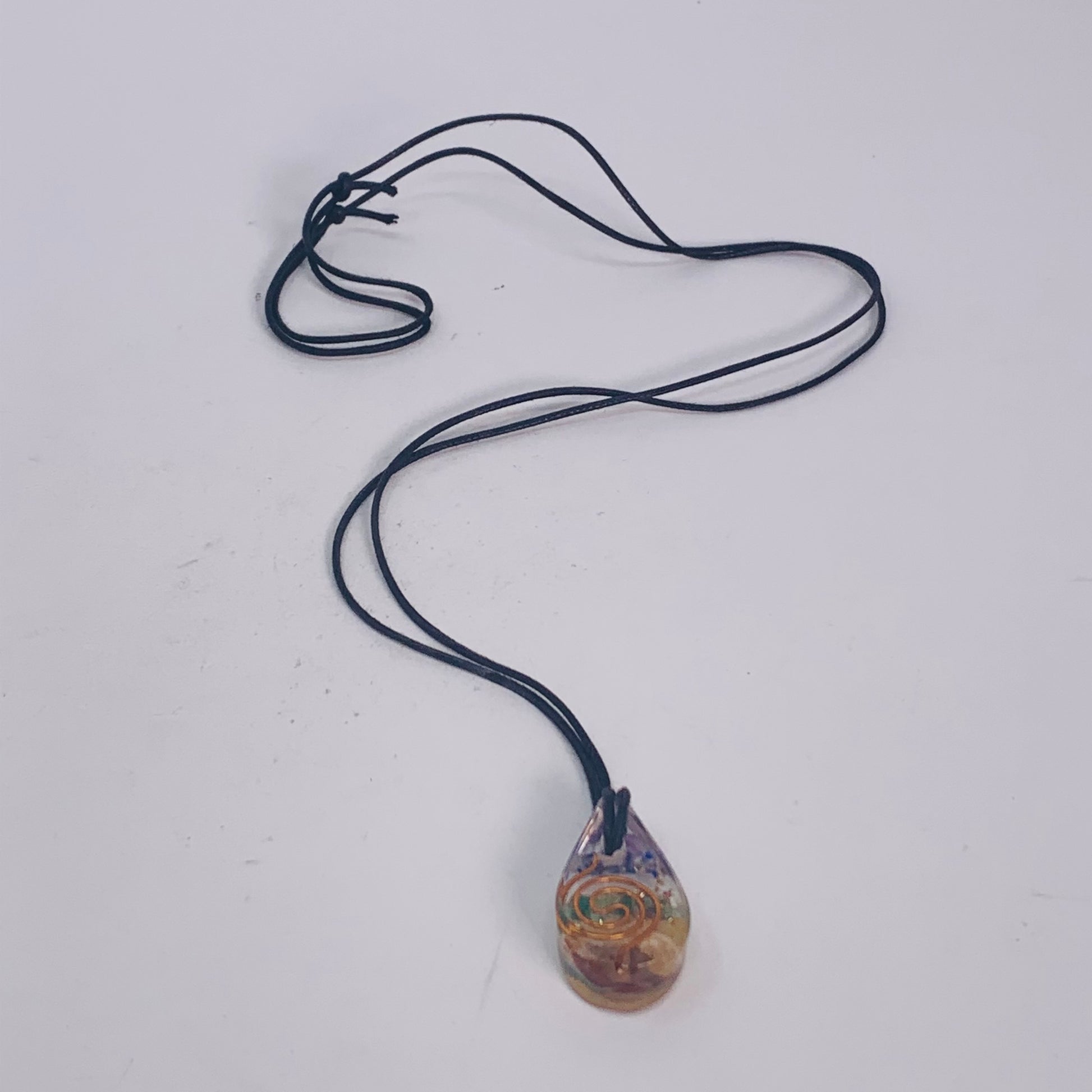Pendant - Orgone Chakra Teardrop
