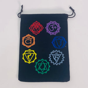 Velvet Pouch Embroidered (6 styles)