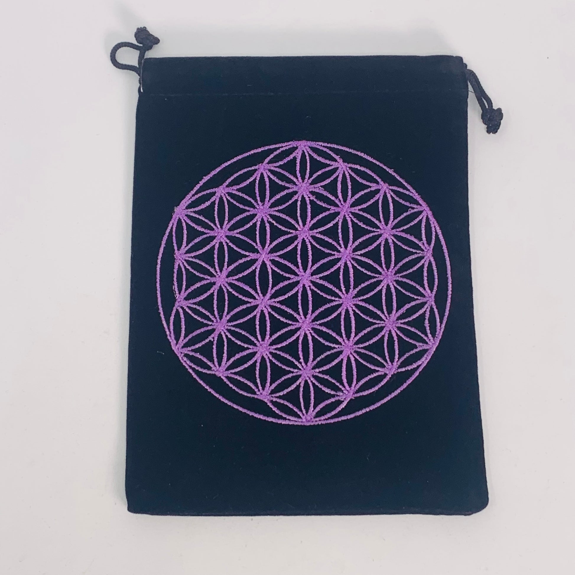 Velvet Pouch Embroidered (6 styles)