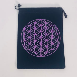 Velvet Pouch Embroidered (6 styles)