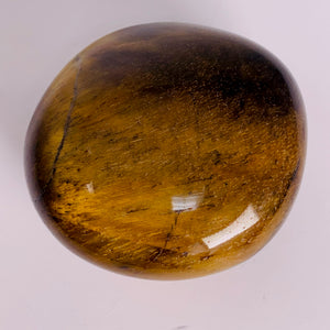 Tigers Eye Palm Stone