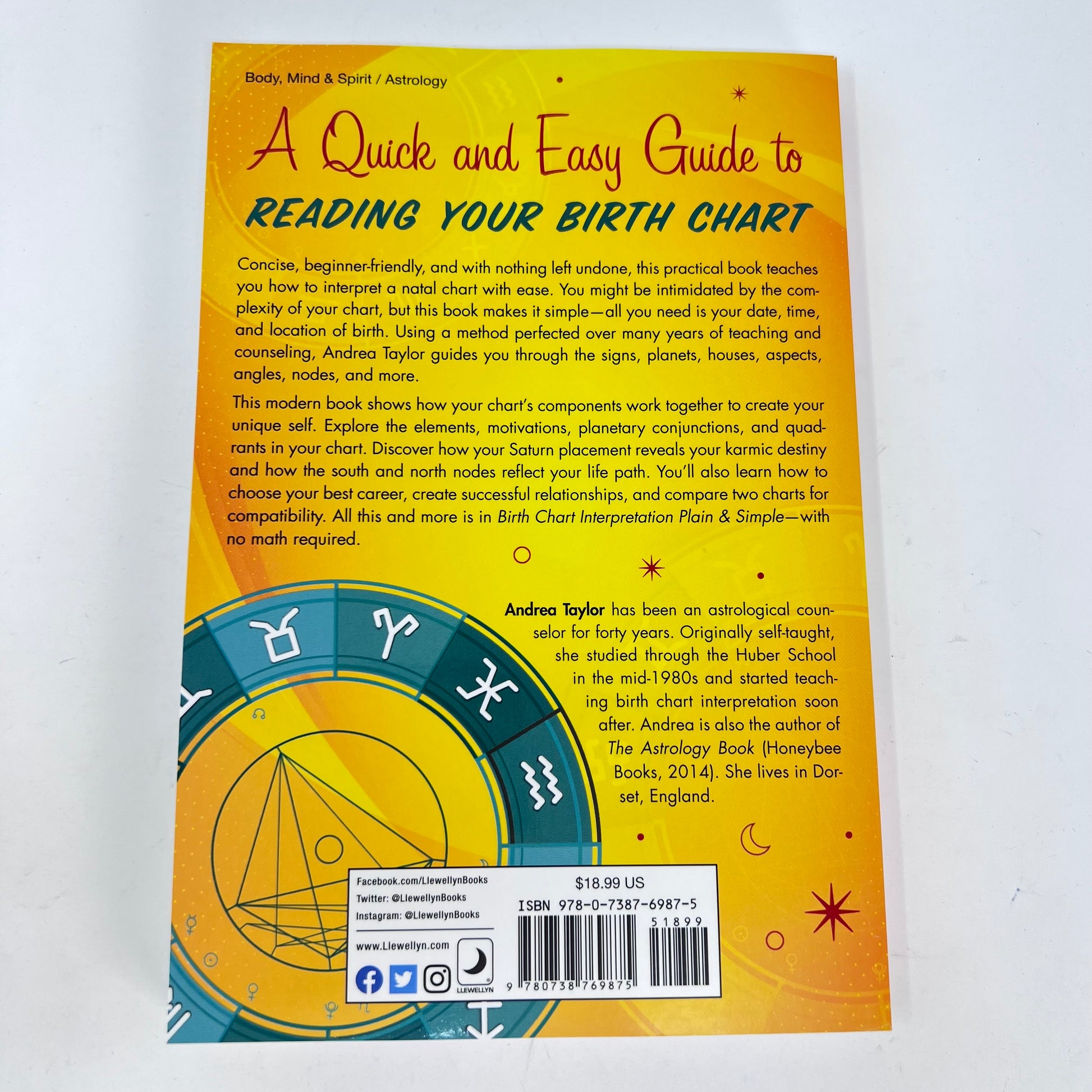 Birth Chart Interpretation Plain & Simple by Andrea Taylor