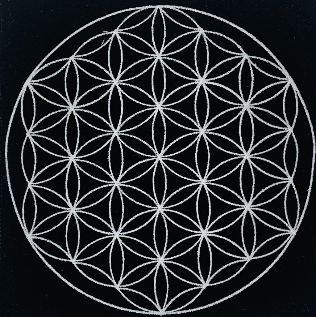 Velvet Mat - Flower of Life