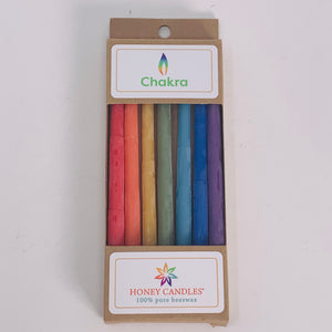 Candles - Beeswax Chakra (Pack of 7)